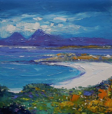Summerlight Kilmory Bay Knapdale 12x12